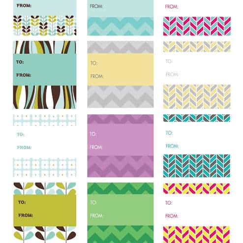 FREEBIES // GIFT TAGS – Oh So Lovely Blog