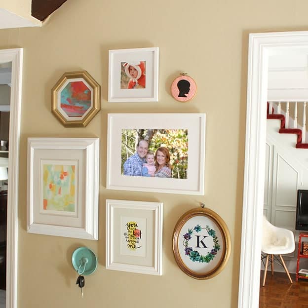 A Minted gallery wall and tour of the updated entryway