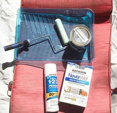 DIY PAINTED OUTDOOR SEAT CUSHION TUTORIAL