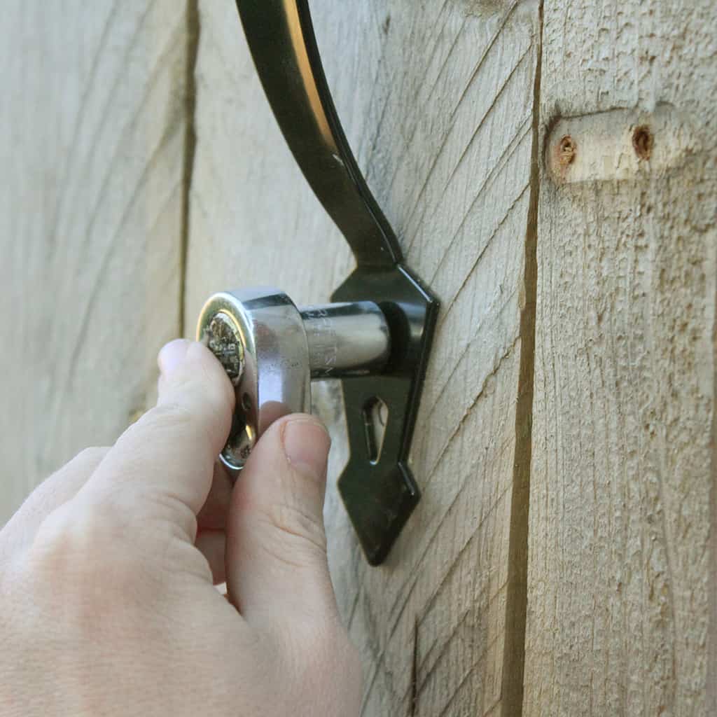 DIY GATE HARDWARE TUTORIAL GIVEAWAY