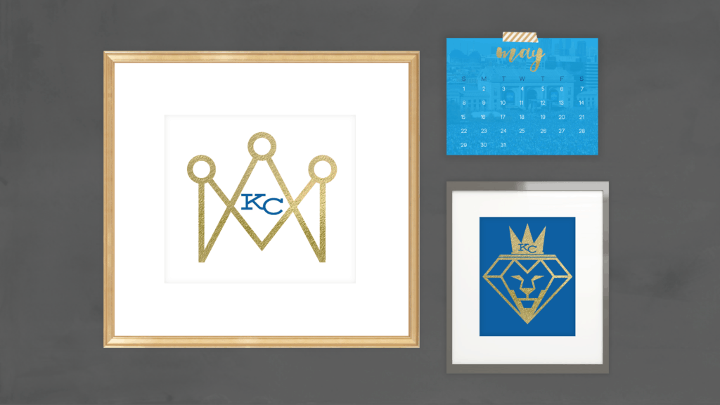 freebie KC Royals May 2016 Desktop Calendar