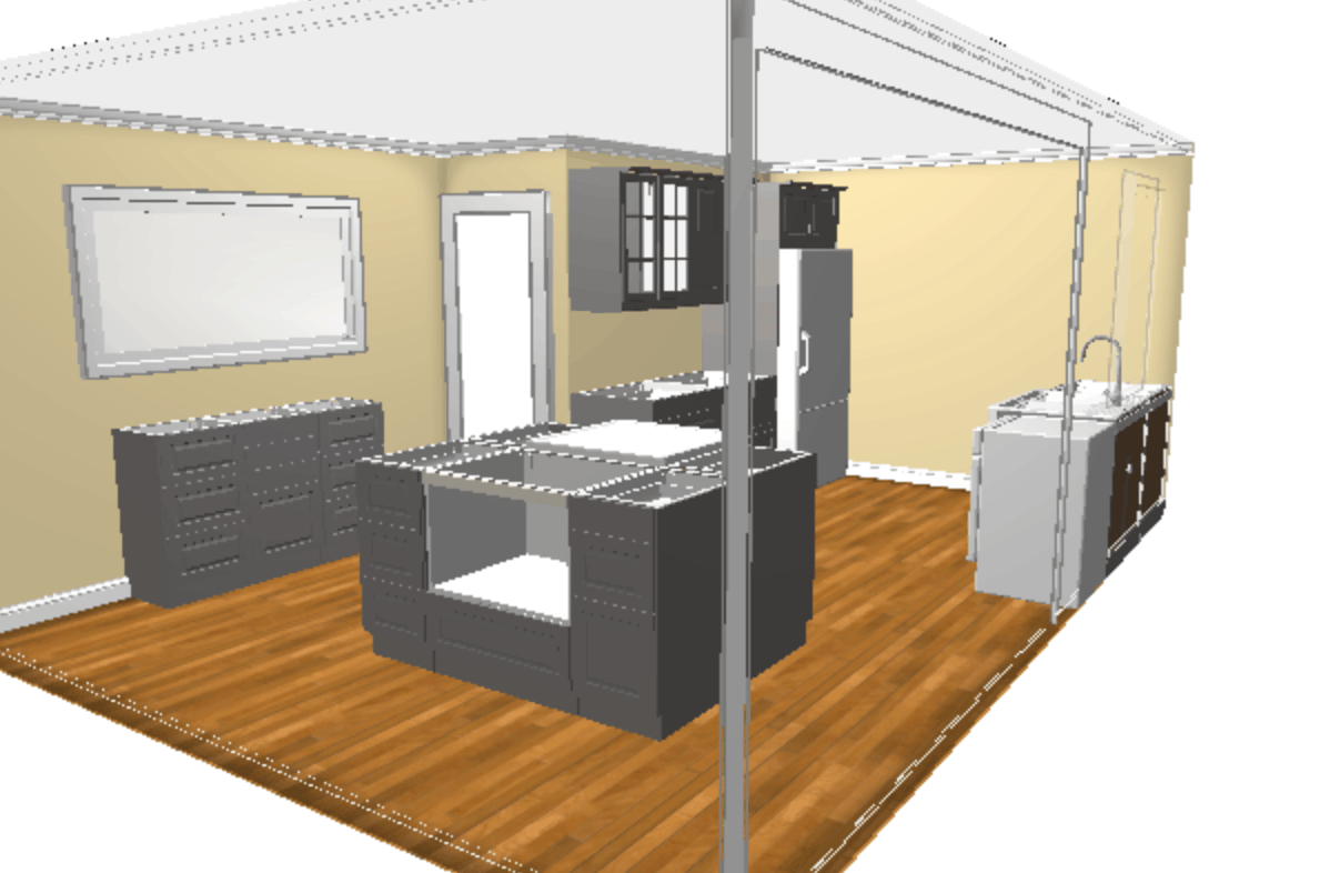 diy ikea kitchen layout 