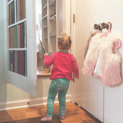 Oh So Lovely Blog shares the progress of her DIY toddler bedroom and playroom and shares a fun and cute unicorn free printable!