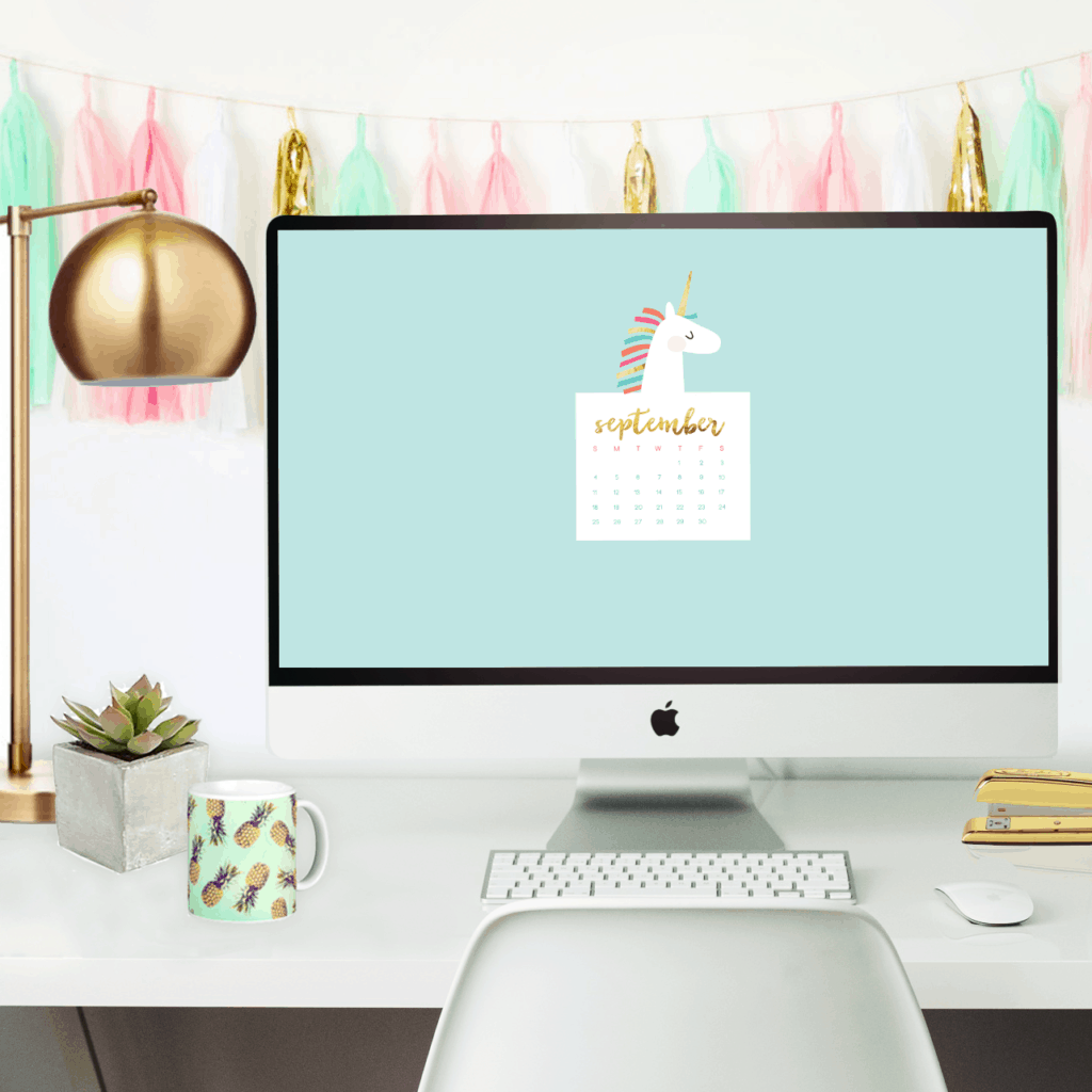 Free September desktop wallpaper calendars