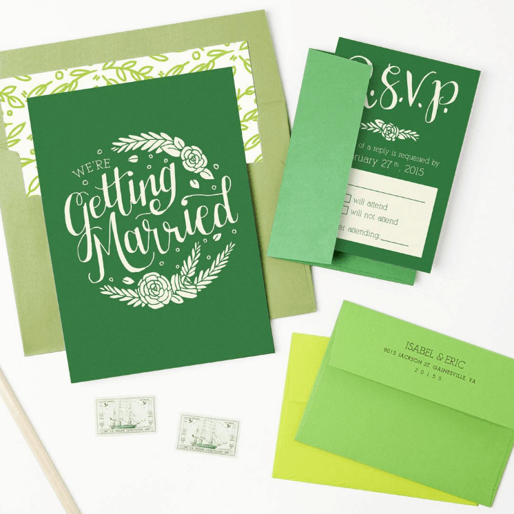 Basic Invite Custom Stationery Shop