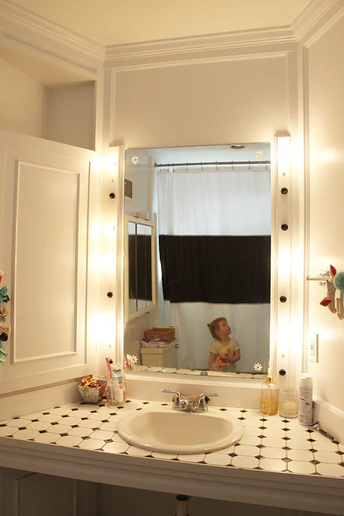 DIY Guest Bathroom Remodel - Before Photos