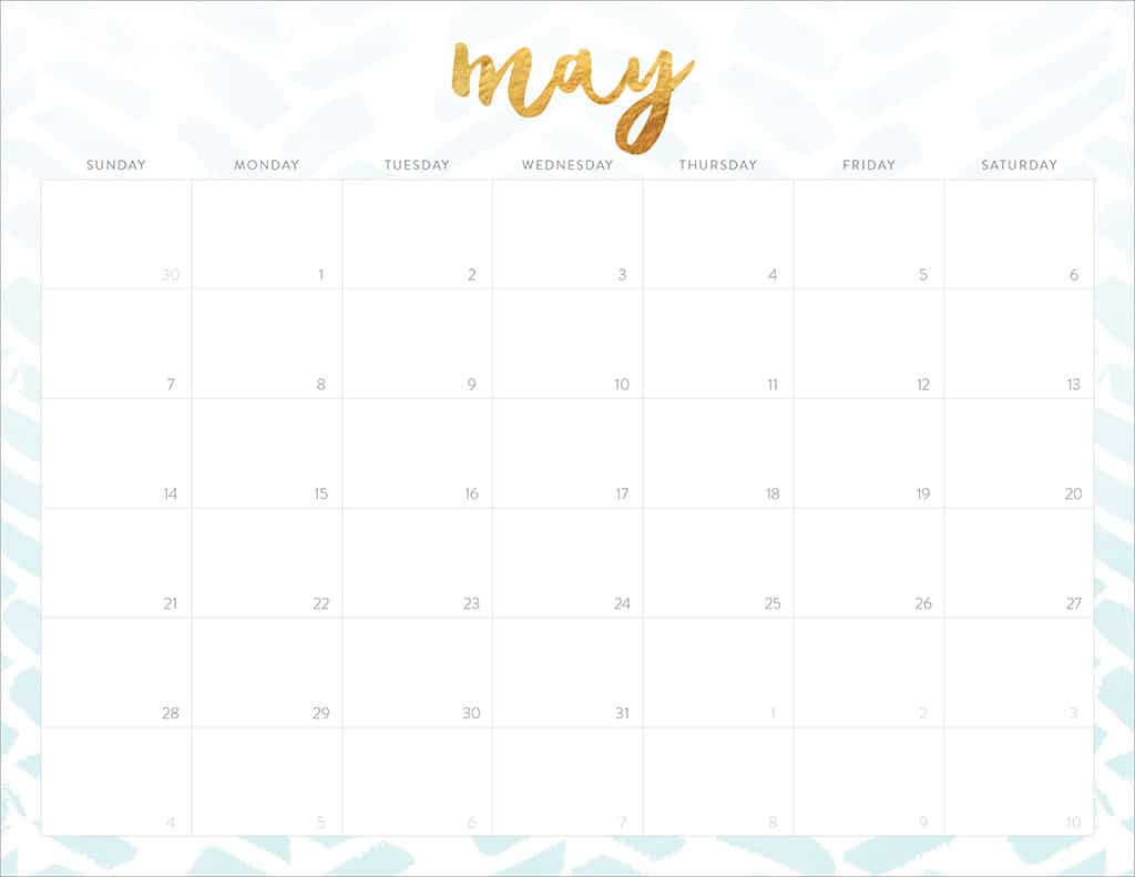 FREE 2017 Printable Calendars