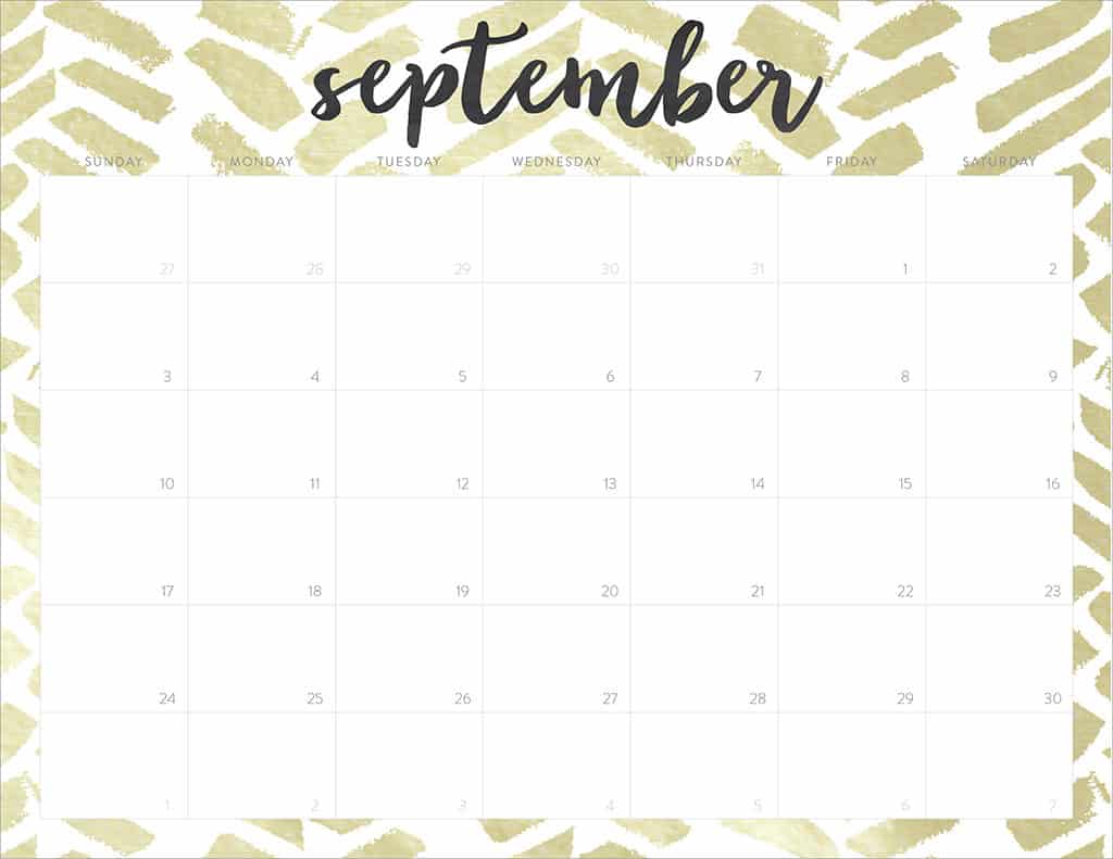 FREE 2017 Printable Calendars