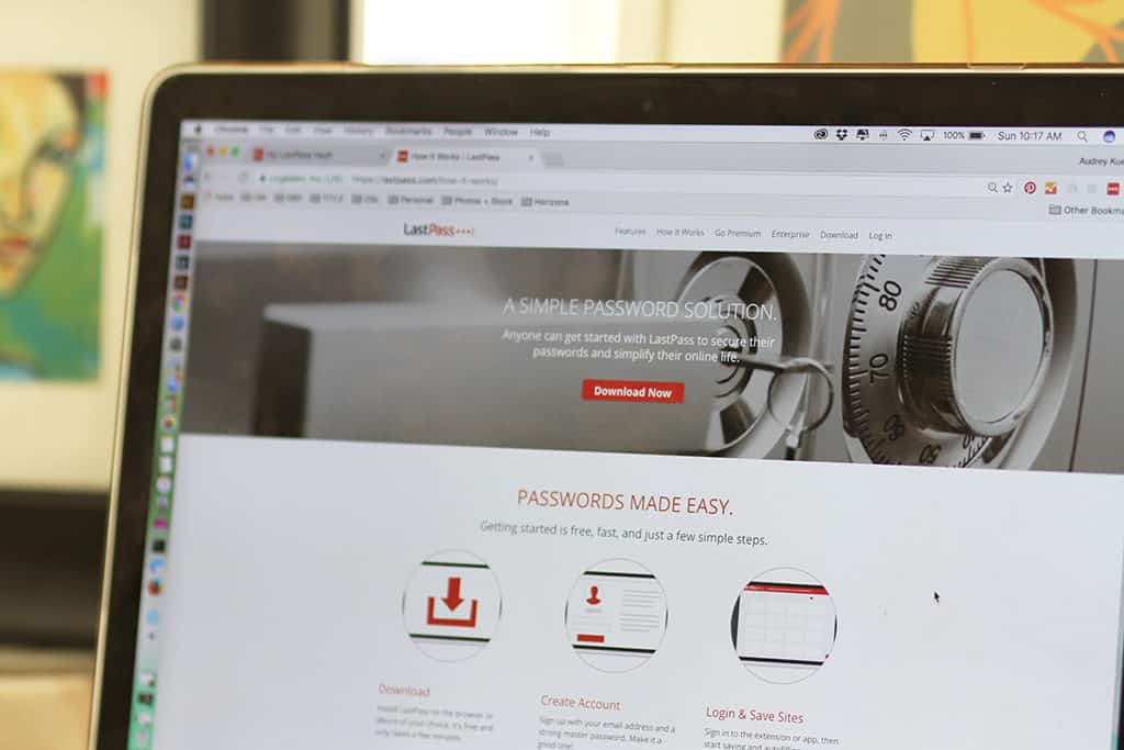 LastPass password management