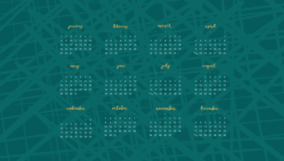 Free 2017 desktop wallpaper calendars