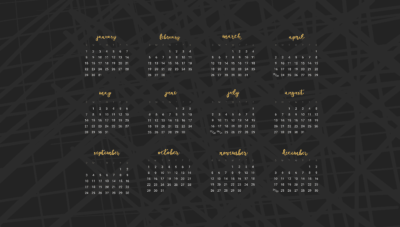 Free 2017 desktop wallpaper calendars