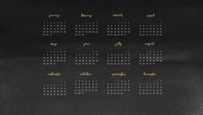 Free 2017 desktop wallpaper calendars