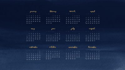 Free 2017 desktop wallpaper calendars