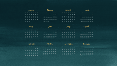 Free 2017 desktop wallpaper calendars