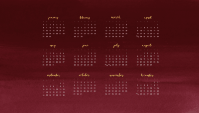 Free 2017 desktop wallpaper calendars