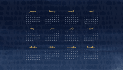 Free 2017 desktop wallpaper calendars