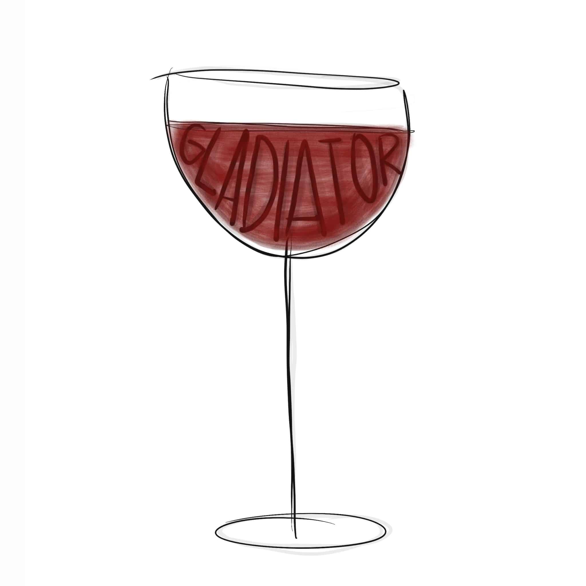 Olivia Pope Wine Glasses - As Seen in Scandal