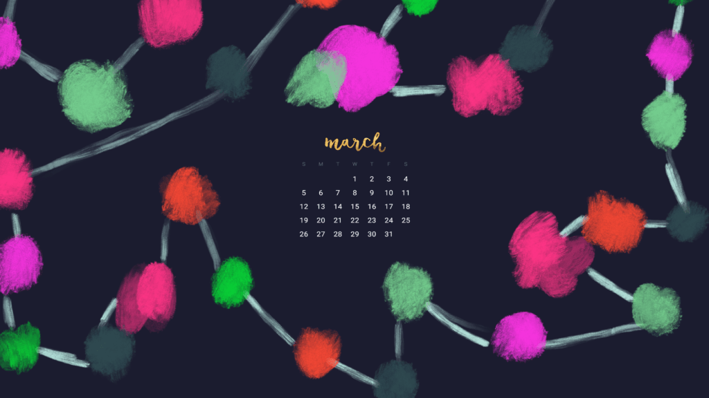 Free March 2017 Calendar Wallpapers