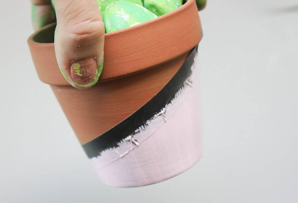 HOW TO MAKE A DIY ROCK CACTUS, Oh So Lovely Blog