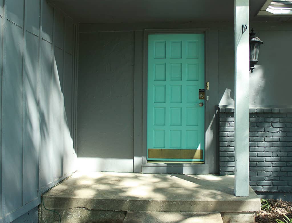 Spring Front Porch Makeover with Larson Doors