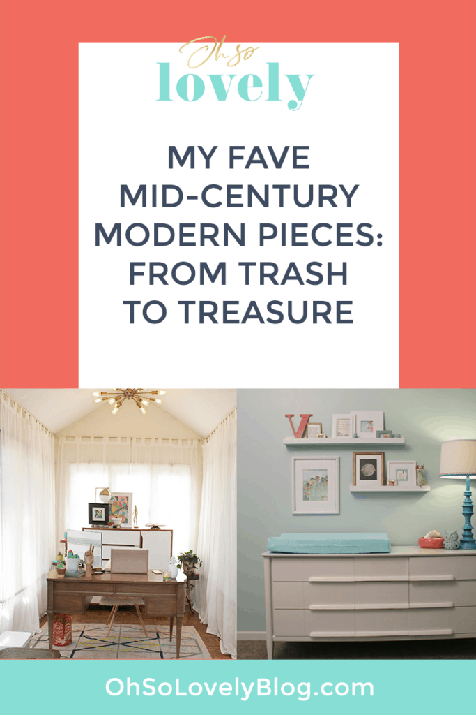 TRASH TO TREASURE // MY FAVORITE FURNITURE PIECES