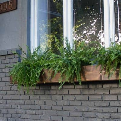 DIY window box tutorial