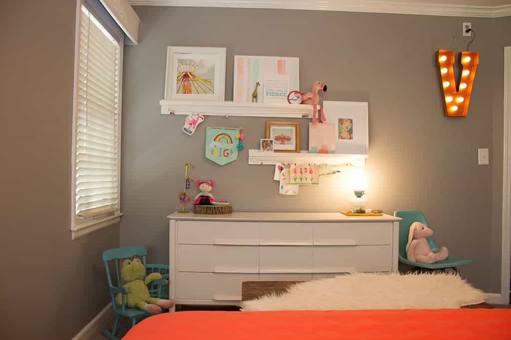 Oh So Lovely blog takes you on a toddler home tour—a bedroom and two playrooms.