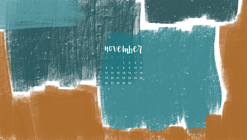 Oh So Lovely Blog shares 8 Free November desktop calendar wallpapers available in both Sunday and Monday start dates for desktop and mobile.