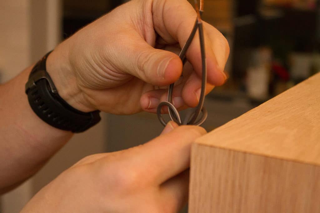 Featured on the Oh So Lovely Blog: Audrey's Minimalist DIY Wood Lamp -  Makely