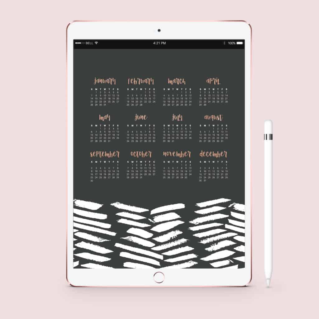 Oh So Lovely Blog shares 11 FREE 2018 desktop calendar wallpapers in both Sunday and Monday starts. Download your favorites today!