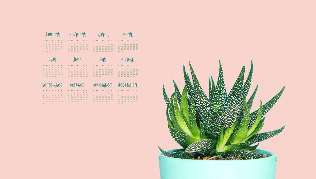 Oh So Lovely Blog shares 11 FREE 2018 desktop calendar wallpapers in both Sunday and Monday starts. Download your favorites today!