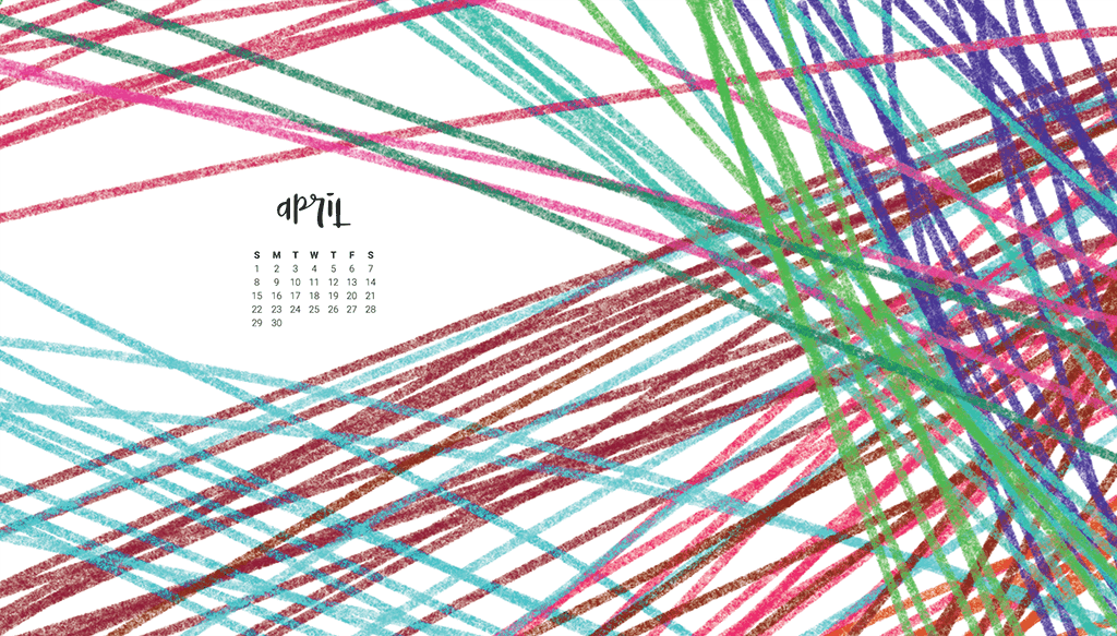 Audrey of Oh So Lovely Blog shares her FREE April desktop calendar wallpapers. There are 6 designs to choose from for desktop and mobile in both Sunday and Monday starts. Download yours Today!