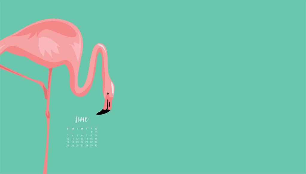 FREEBIES  //  JUNE DESKTOP CALENDAR WALLPAPERS, Oh So Lovely Blog