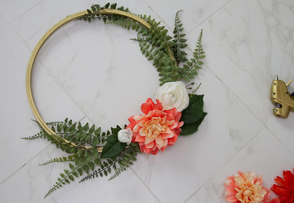 DIY // MODERN FLORAL WREATHS, Oh So Lovely Blog