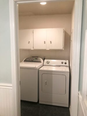 A DIY LAUNDRY ROOM RENOVATION ON A $500 BUDGET!, Oh So Lovely Blog