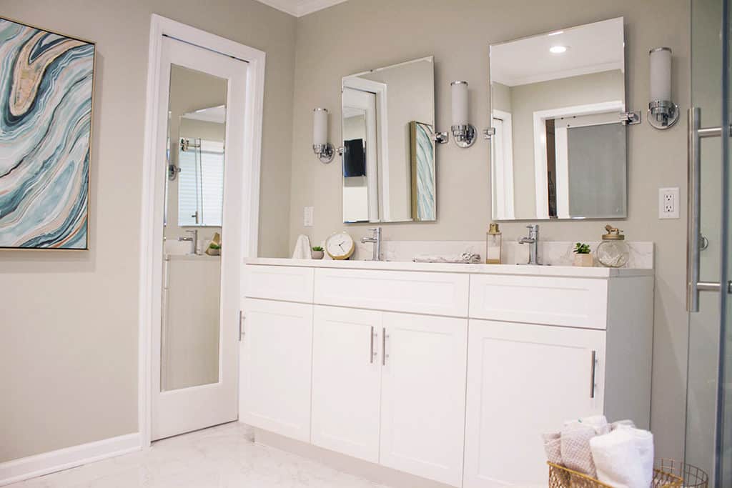 A LIGHT AND AIRY MASTER BATHROOM REMODEL, Oh So Lovely Blog