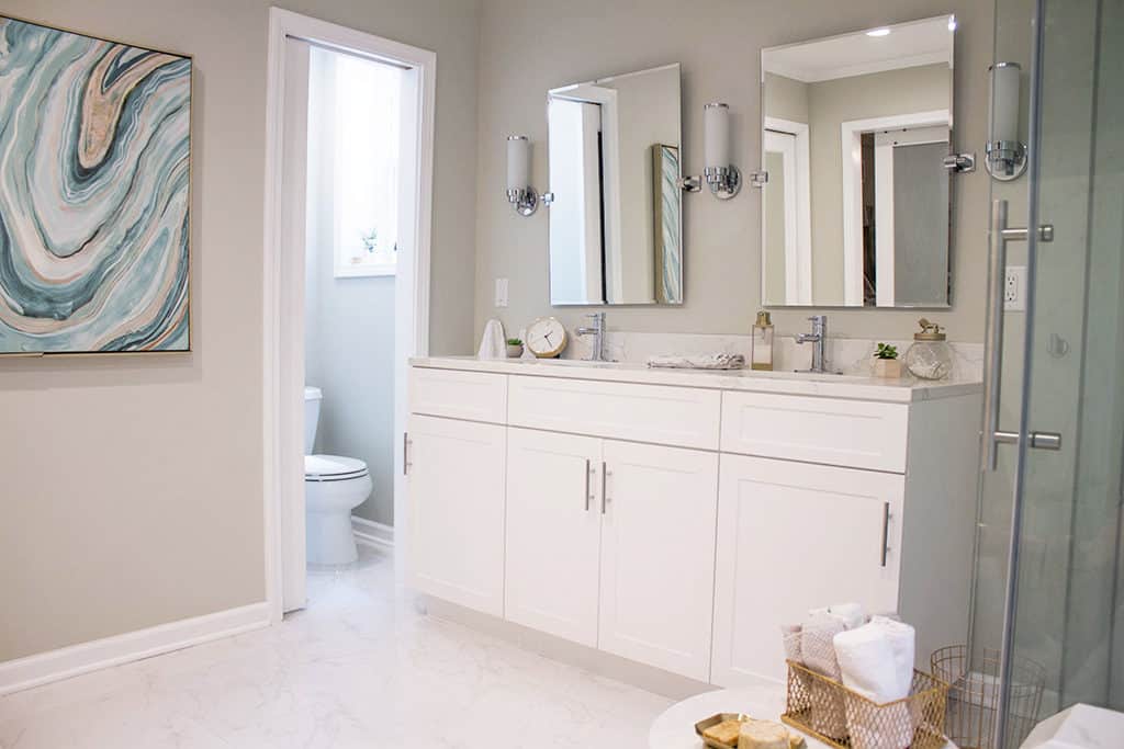 A LIGHT AND AIRY MASTER BATHROOM REMODEL, Oh So Lovely Blog