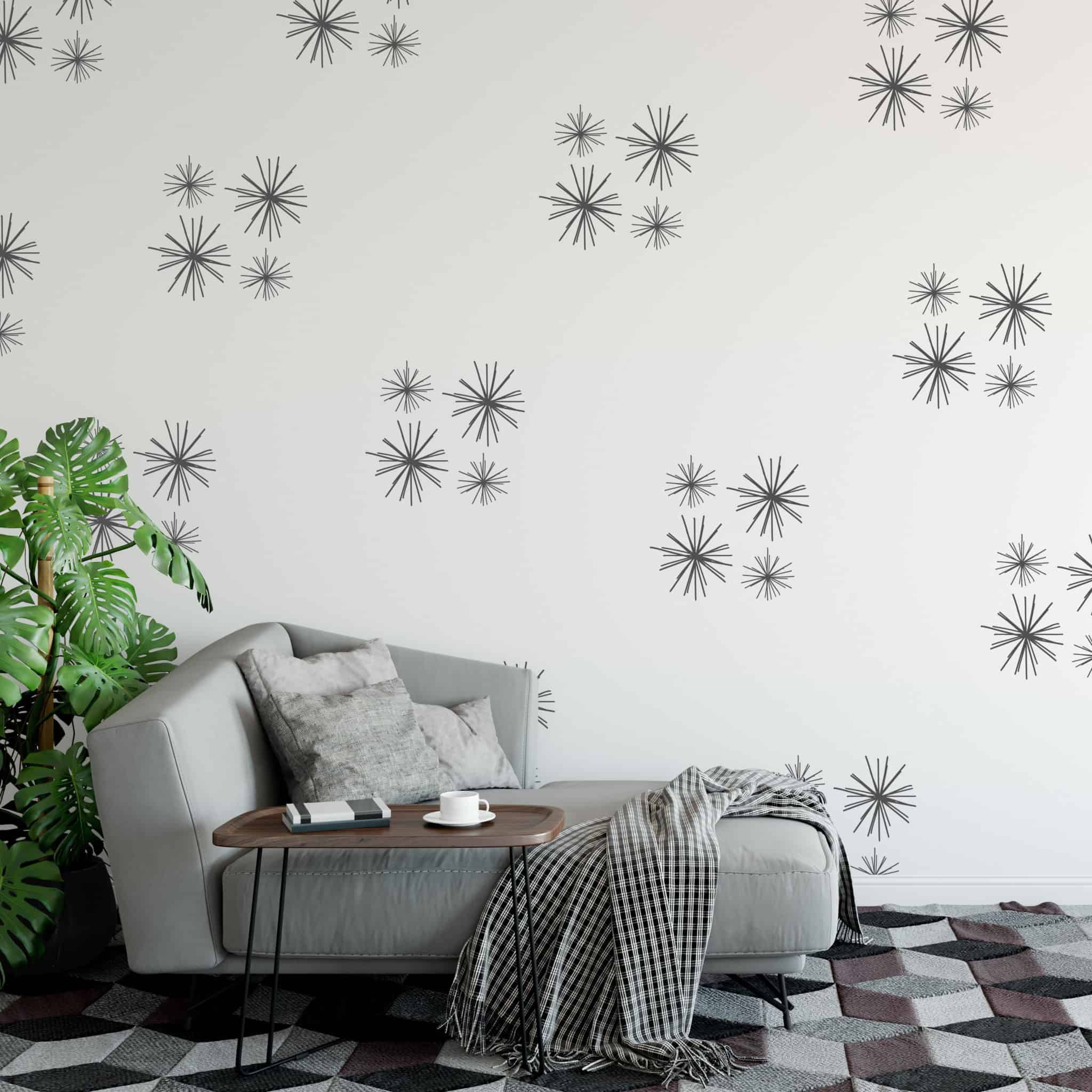 Modern stencils bring life to your decor! See how + enter to win your