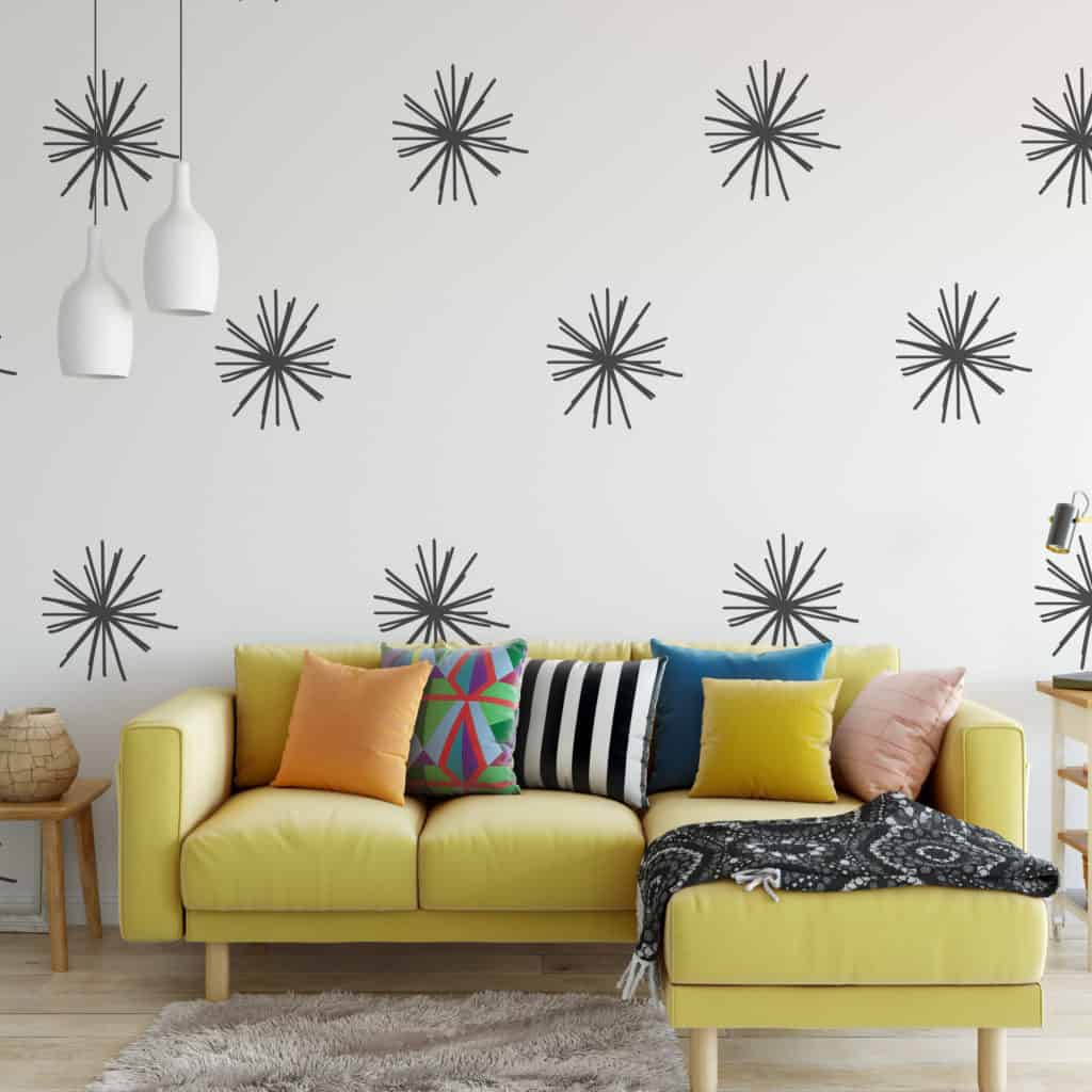 Audrey of Oh So Lovely Blog shares the modern stencils she designed exclusively for I Like That Lamp. They're perfect for walls, floors and furniture, but can also be used on nearly any material. Check out some of the DIY projects you can make with them!