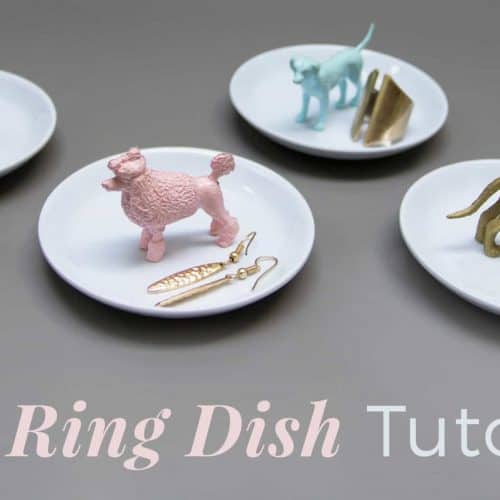 DIY ring dish