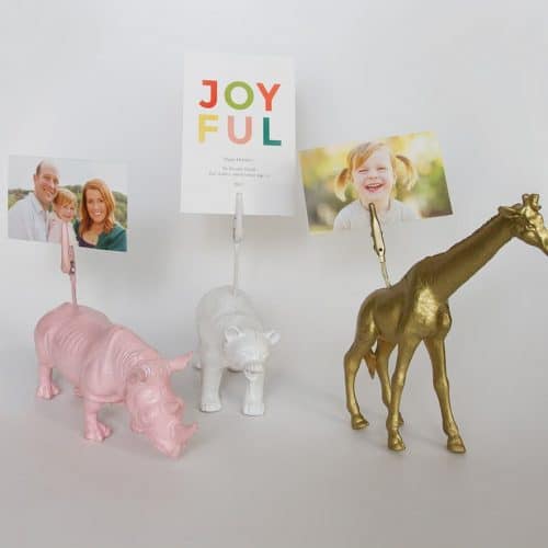 DIY animal photo holder