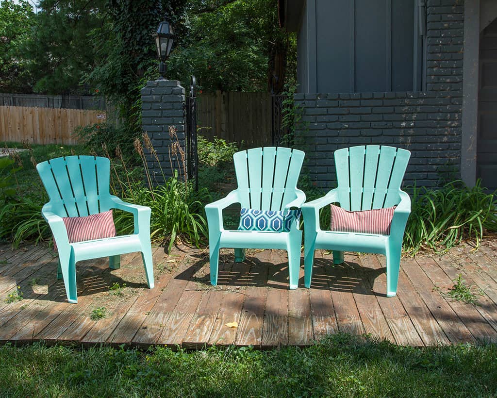 DIY front yard deck refresh