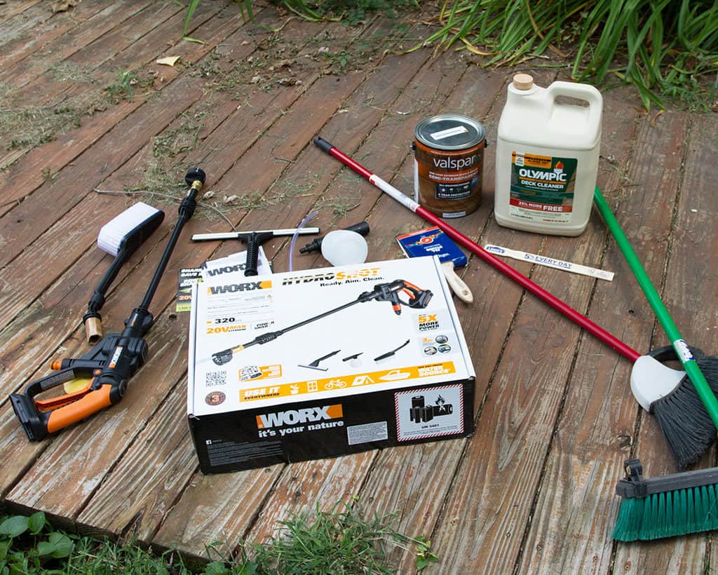 DIY front yard deck refresh