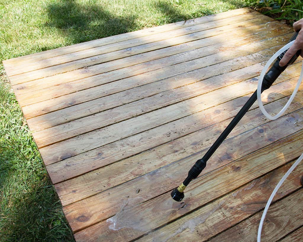 DIY front yard deck refresh