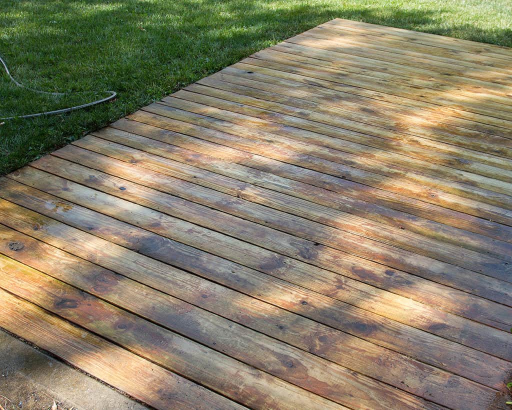 DIY front yard deck refresh