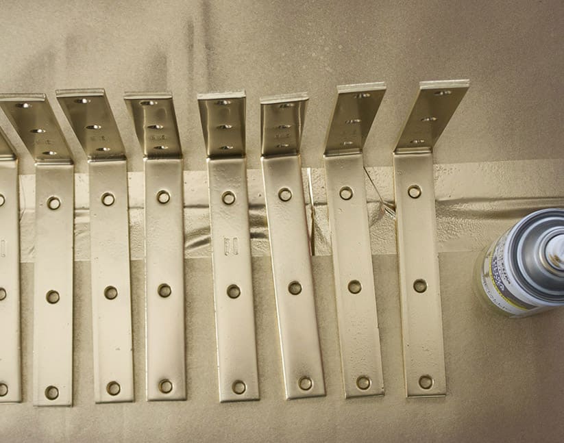 DIY kitchen open shelving tutorial