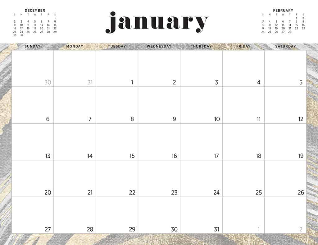 free 2019 printable calendars