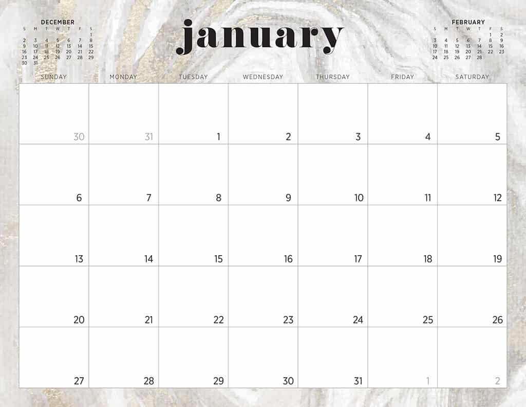 free 2019 printable calendars