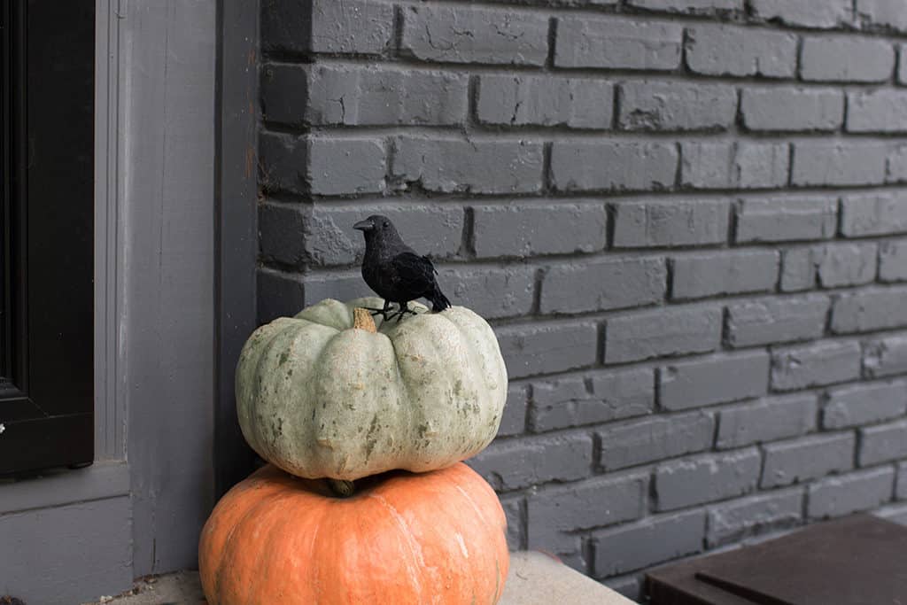 outdoor Halloween home tour