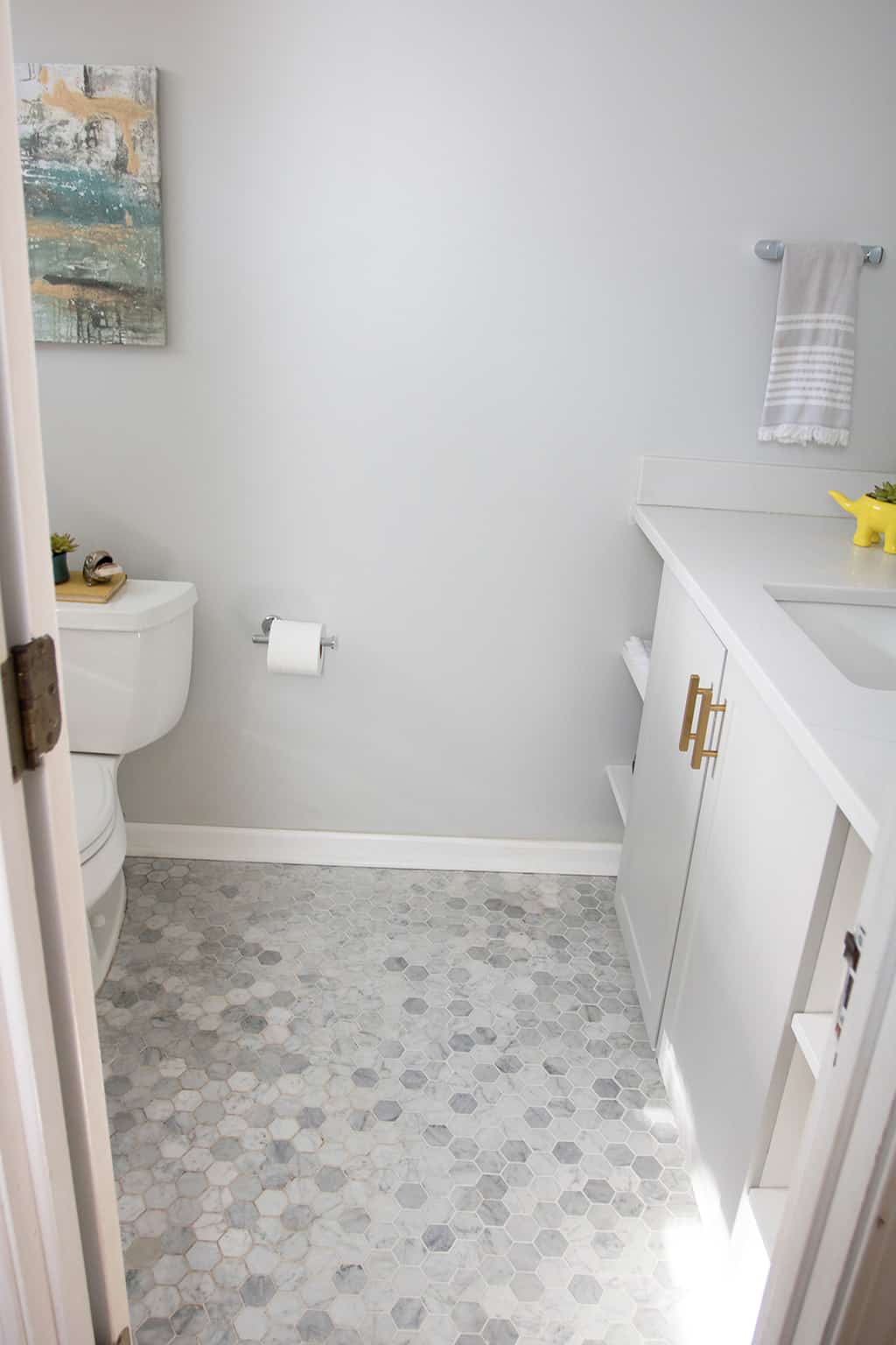 guest bathroom remodel